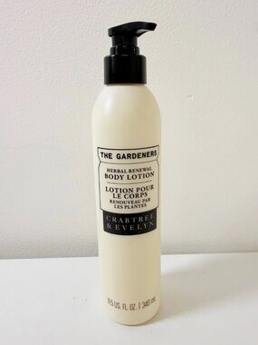 Crabtree & Evelyn The Gardeners Herbal Renewal Body Lotion 11.5 oz